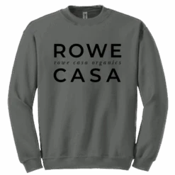 ROWE CASA ORGANICS SWEATSHIRT -Rowe Casa Organics Shop 1000x1000ShopifySweatshirtCharcoal