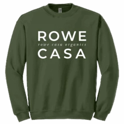 ROWE CASA ORGANICS SWEATSHIRT -Rowe Casa Organics Shop 1000x1000ShopifySweatshirtOlive