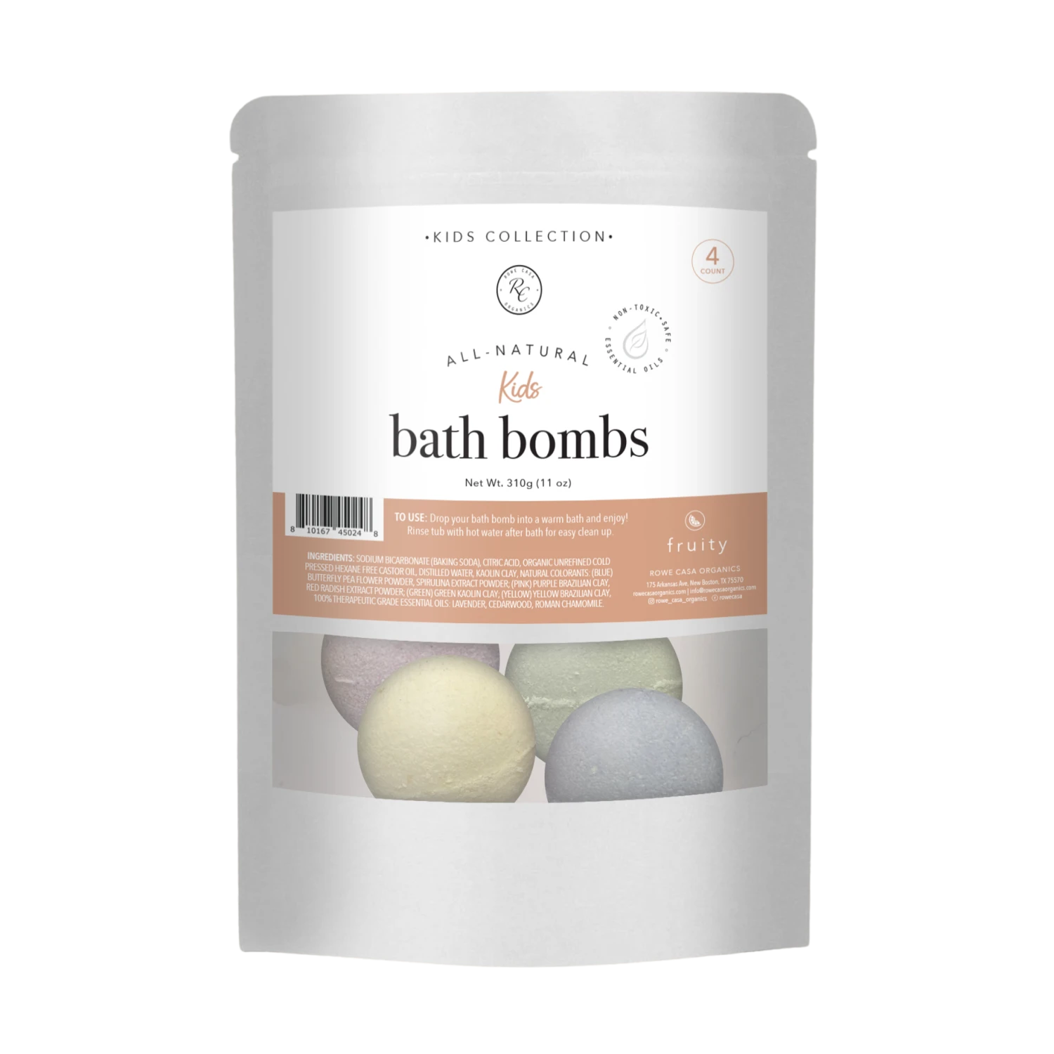 KIDS BATH BOMBS | 4 Count 3 KIDS BATH BOMBS | 4 Count
