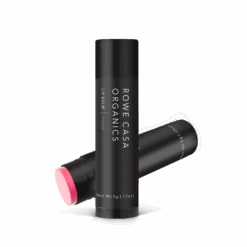 LIP BALM -Rowe Casa Organics Shop 15 oz Lip Balm Black Tinted Pink Shimmer Product Mistake 2025 Refresh