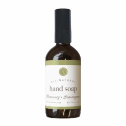 HAND SOAP | 8 Oz 7 HAND SOAP | 8 Oz -Rowe Casa Organics Shop 8 oz Hand Soap Rosemary Lemongrass Product remove bg