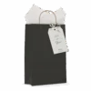 GIFT WRAP ONLY -Rowe Casa Organics Shop RCO Generic GiftBag Black remove bg