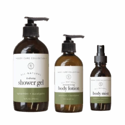 SPEARMINT + EUCALYPTUS BODY CARE SET | 3 PIECE
