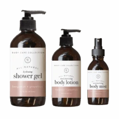 BERGAMOT + GRAPEFRUIT BODY CARE SET | 3 PIECE